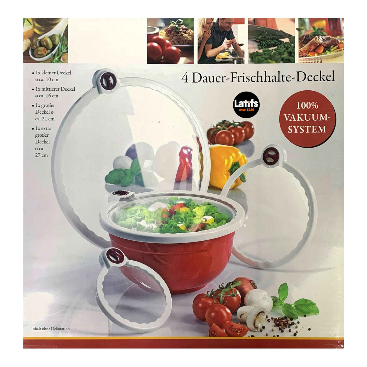 Airtight Lids 4 Pack