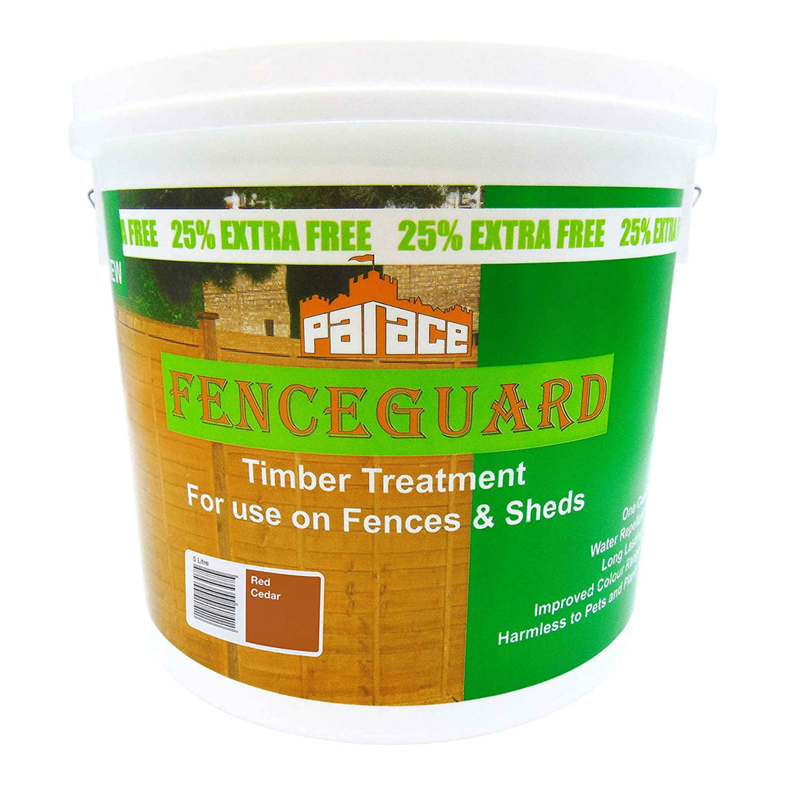 Fenceguard Paint Timber Treatment 5 Litre | Red Cedar