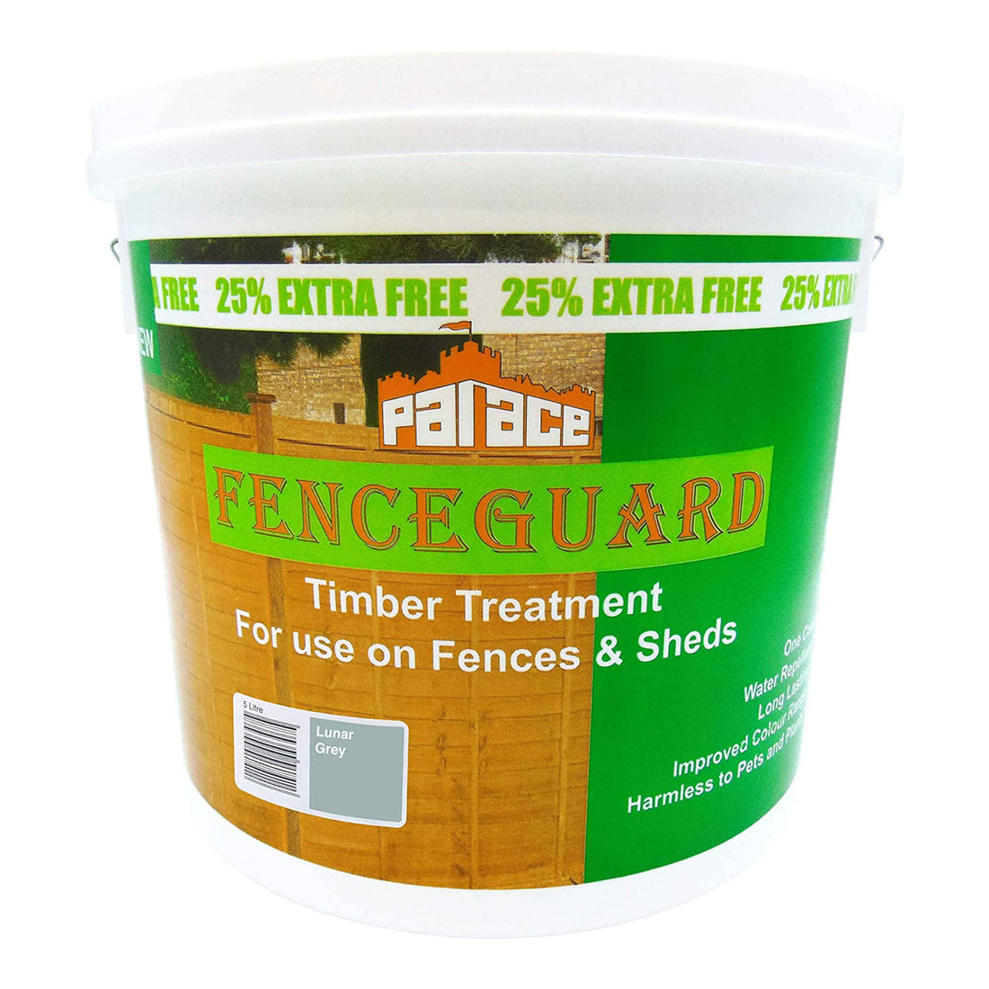 Fenceguard Paint Timber Treatment 5 Litre | Lunar Grey