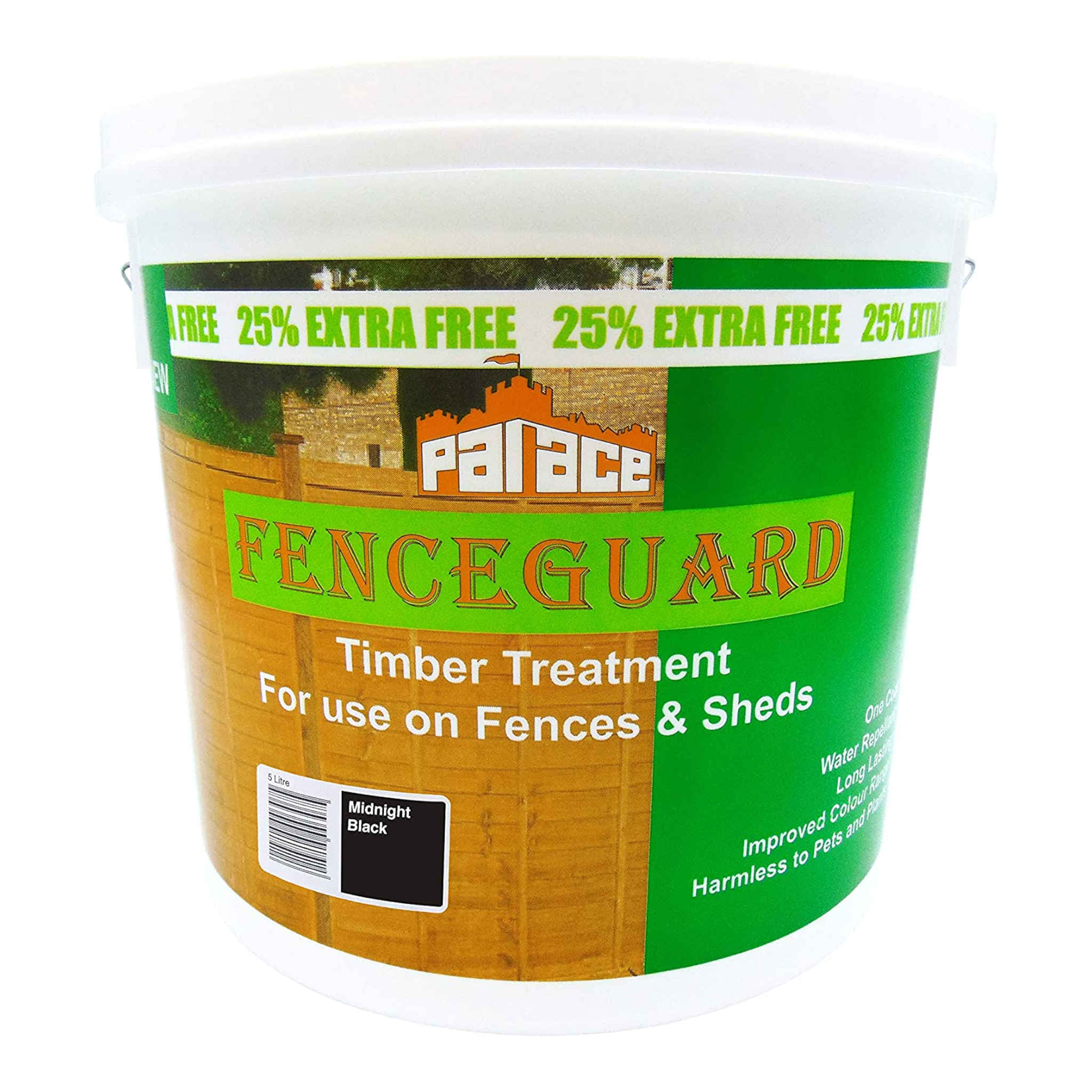 Fenceguard Paint Timber Treatment 5 Litre | Midnight Black