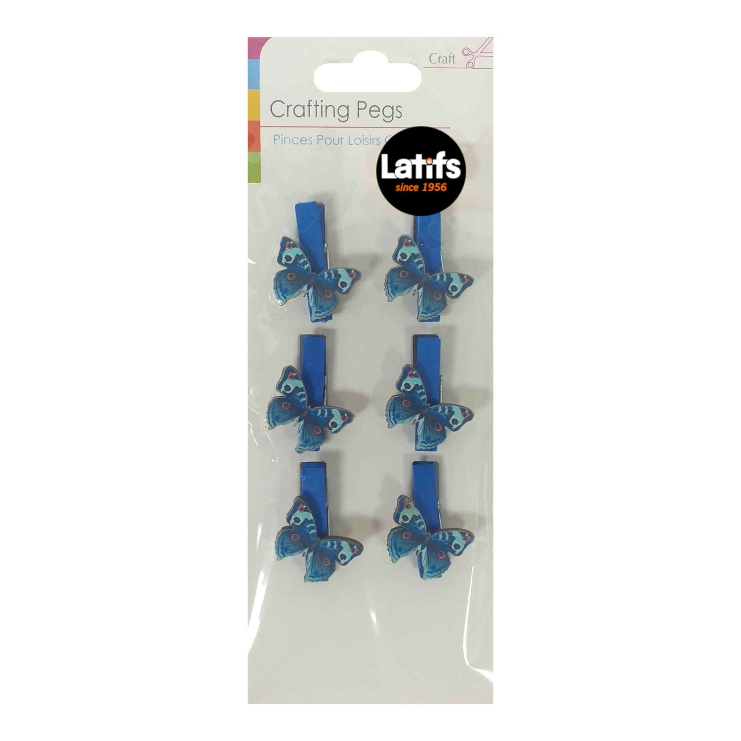 Butterfly Pegs | 6 Pack