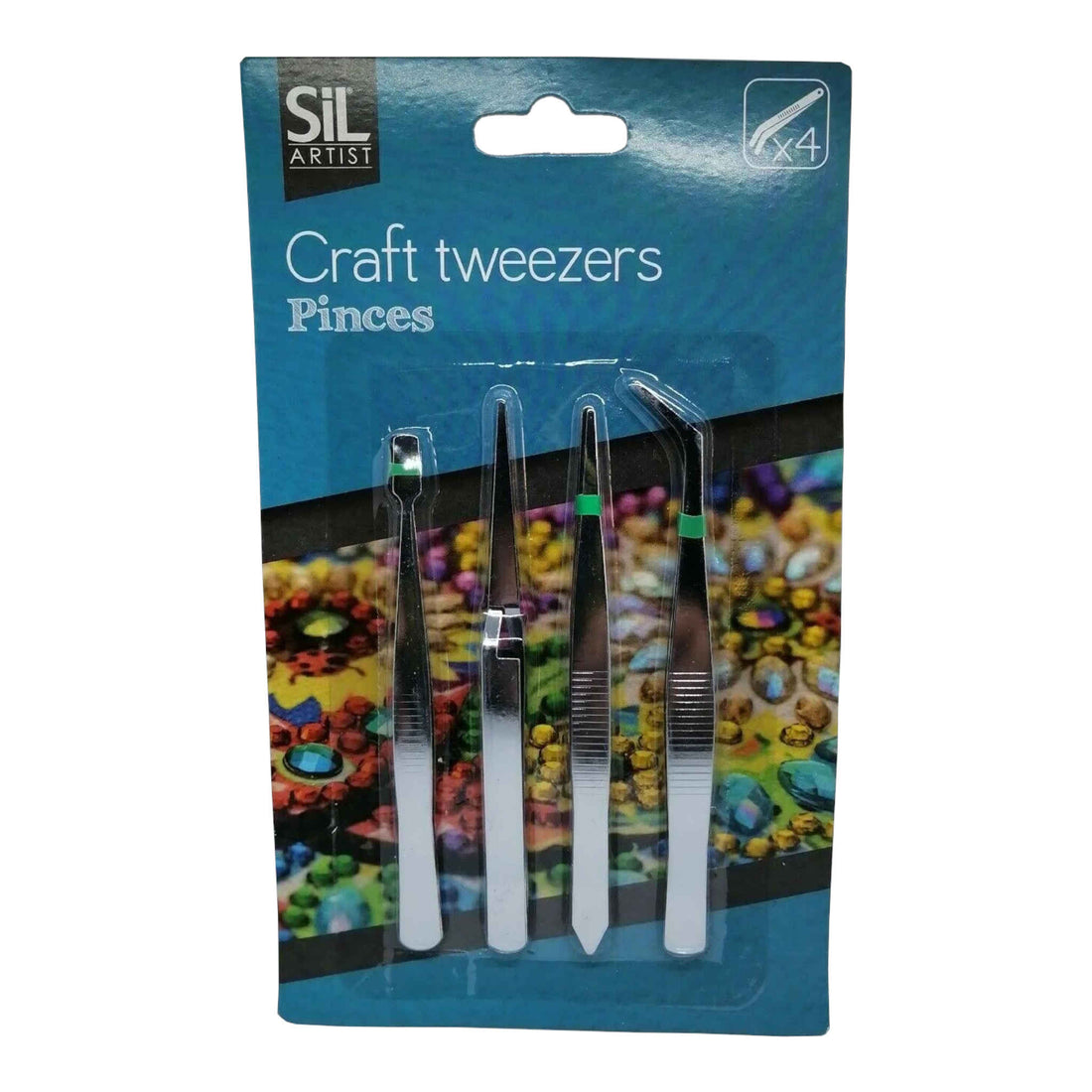 Craft Tweezers | 4 Pack