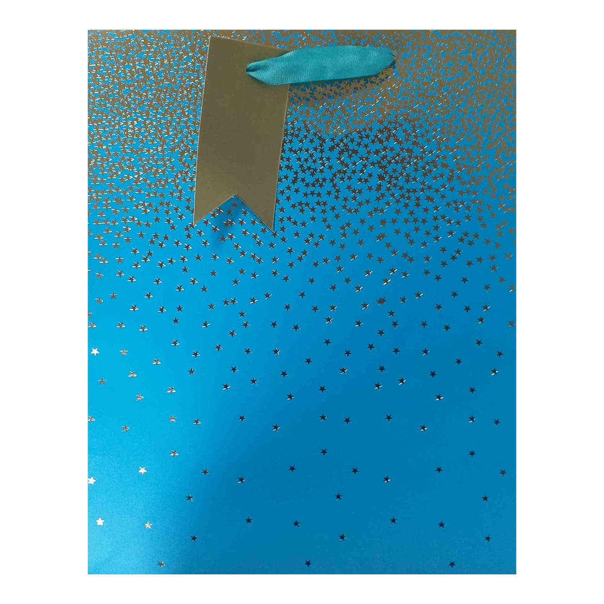 Teal Ombre Large Bag | 33 x 26cm