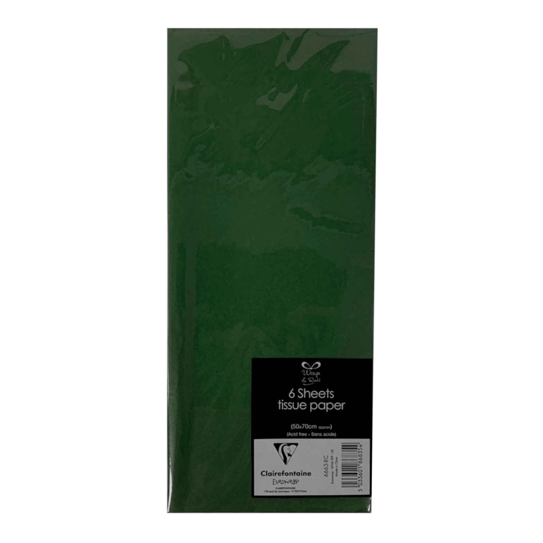 Tissue Paper | Dark Green | 50 x 70cm | 6 Pack