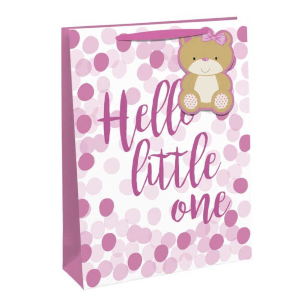 Baby Girl Spot Bag | Hello Little One | Large