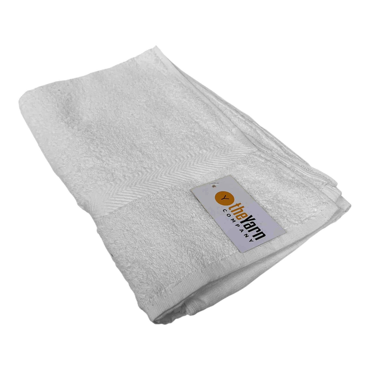Premium Cotton Luxury Bath Towel | White | 550 GSM | 70 x 140cm