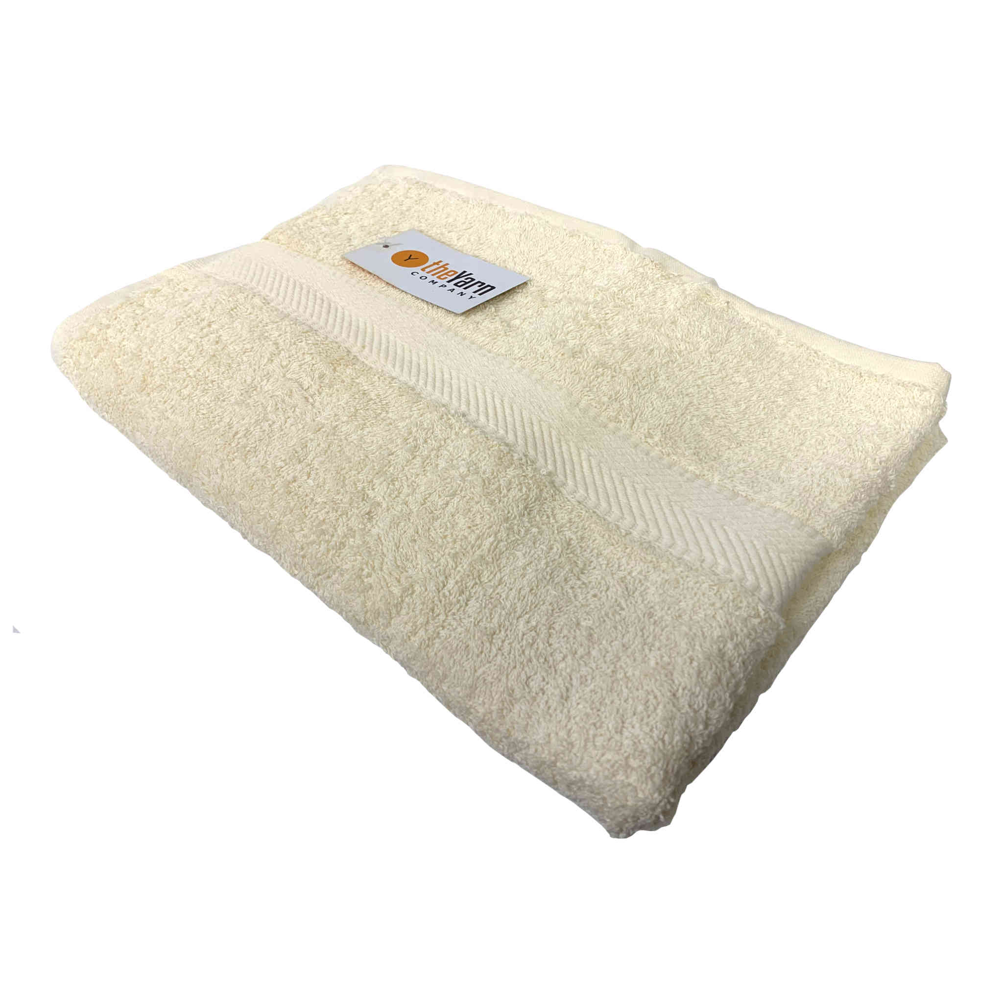 Premium Cotton Luxury Bath Towel | Cream | 550 GSM | 70 x 140cm