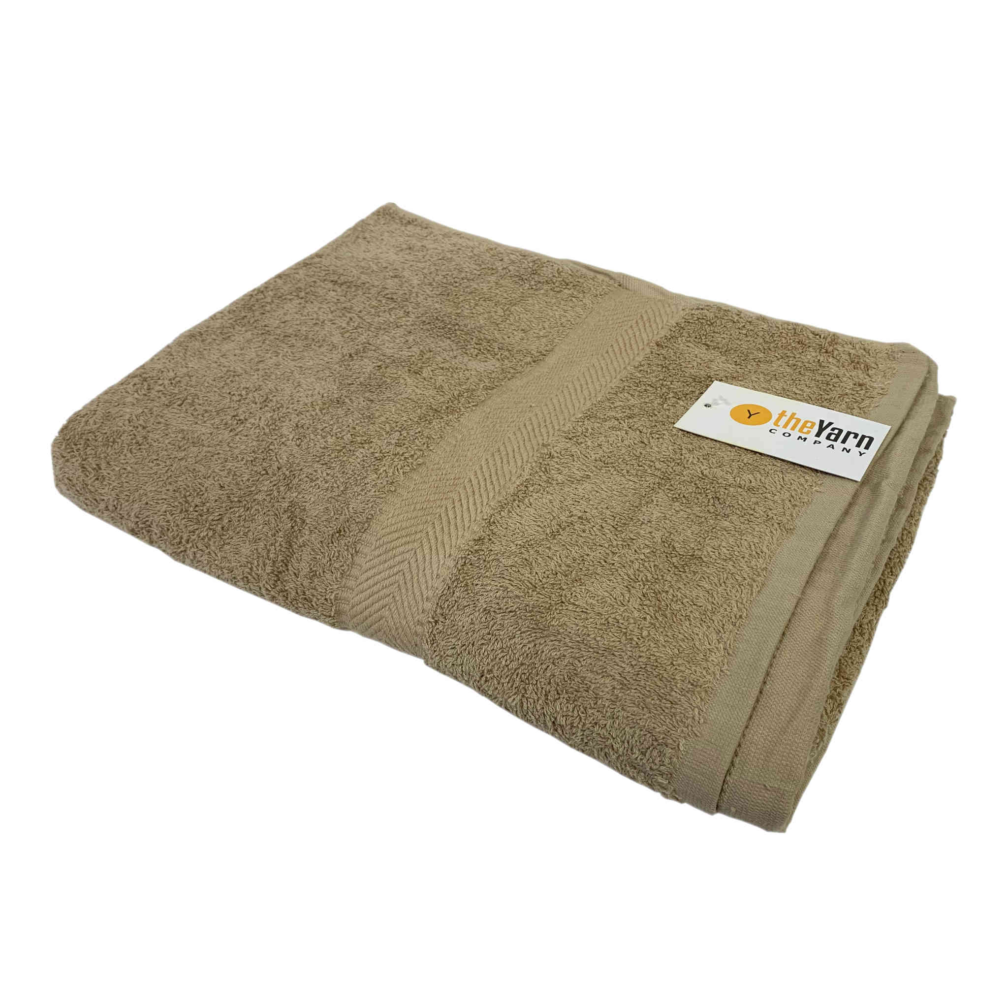 Premium Cotton Luxury Bath Sheet | Latte | 550 GSM | 90 x 140cm