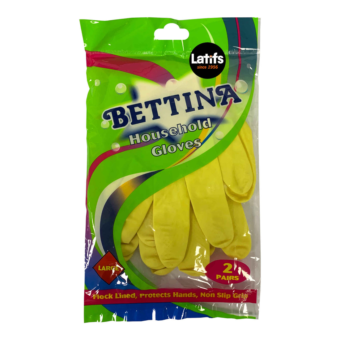 Bettina Household Gloves | Large | 2 Pack