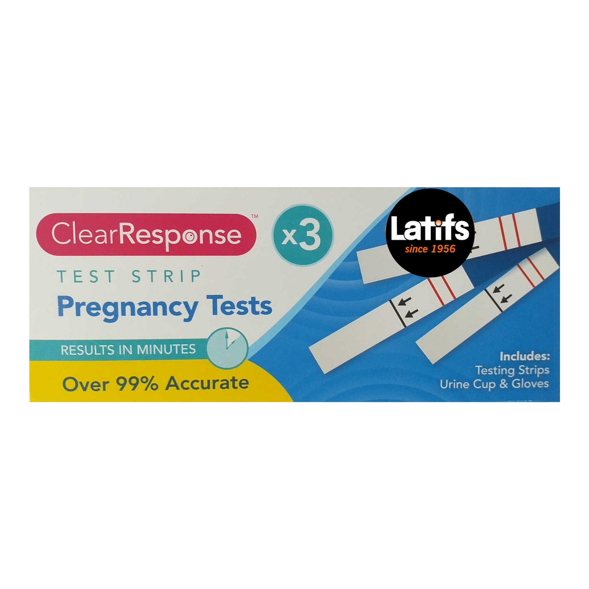 Clear Response Pregnancy Testing Kit | 3 Pack