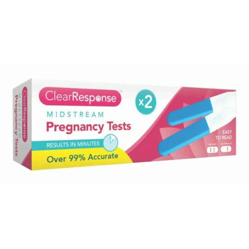 Clear Response Midstream Pregnancy Test | 2 Pack