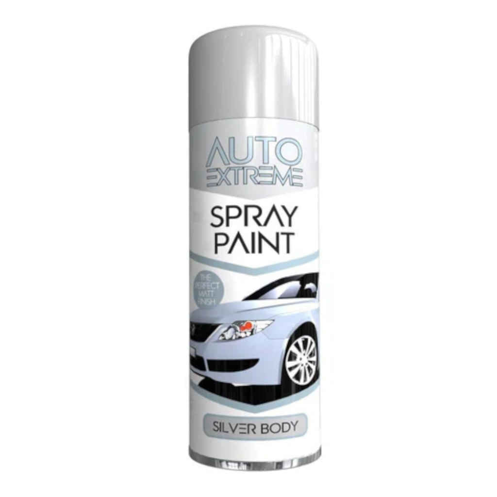 Auto Extreme Body Spray Paint | Silver Gloss | 250ml