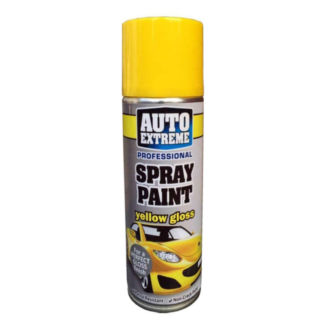 Auto Extreme Spray Paint | Yellow Gloss | 400ml