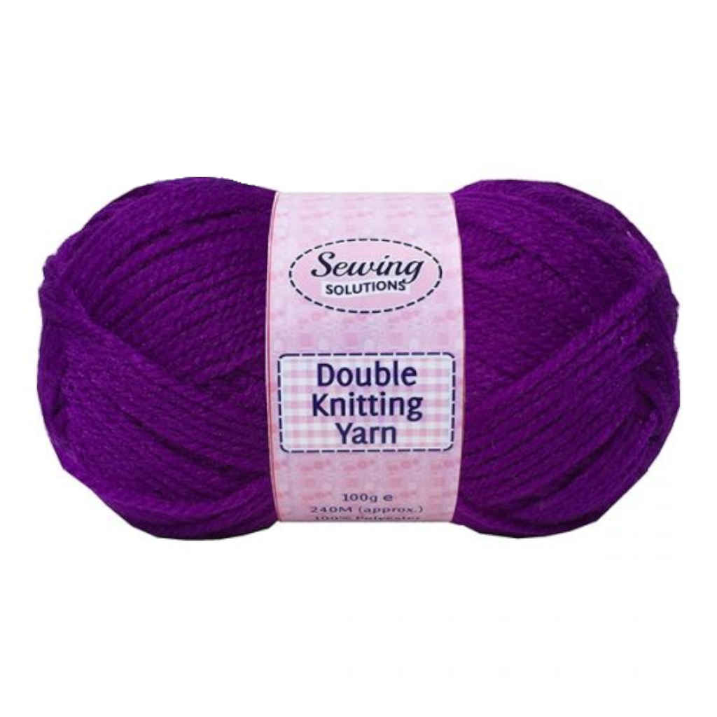 Sewing Solutions Knitting Wool | Purple
