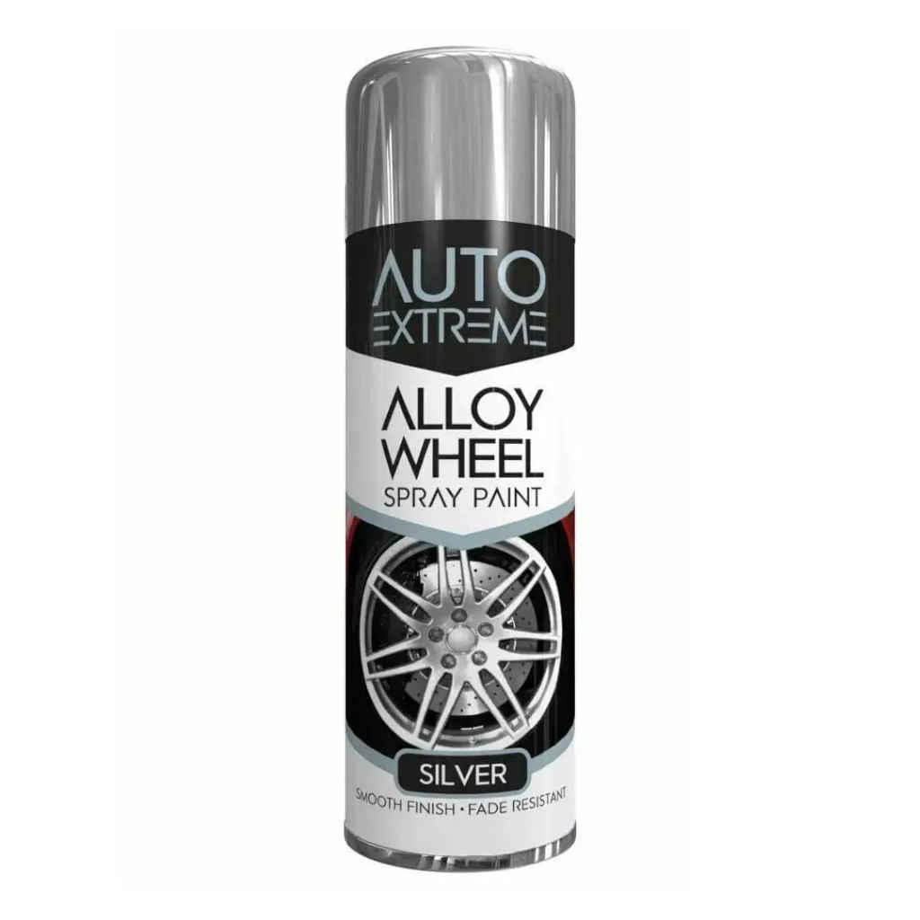 Auto Extreme Alloy Wheel Spray Paint | Silver | 300ml