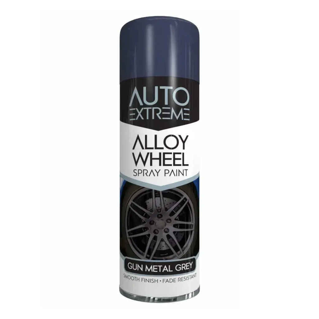 Auto Extreme Alloy Wheel Spray Paint | Gun Metal Grey | 300ml