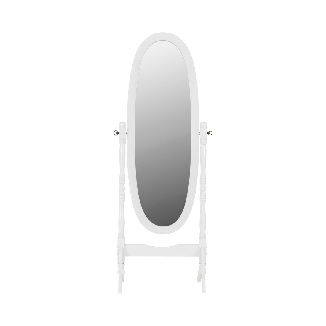 Contessa Cheval Mirror (White)