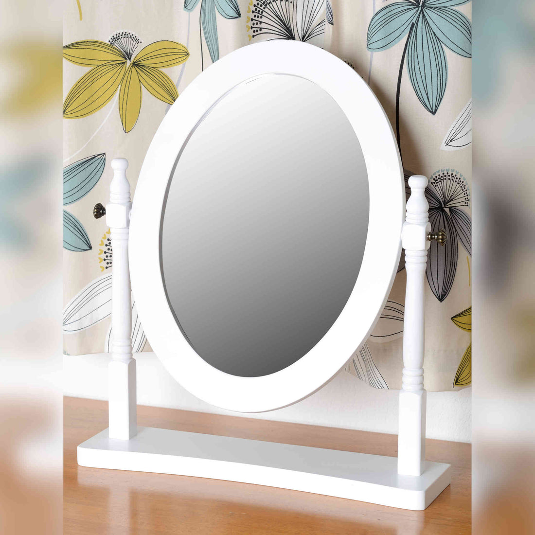 Contessa Dressing Table Mirror (White)