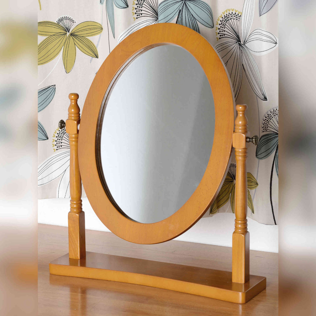 Contessa Dressing Table Mirror (Antique Pine)