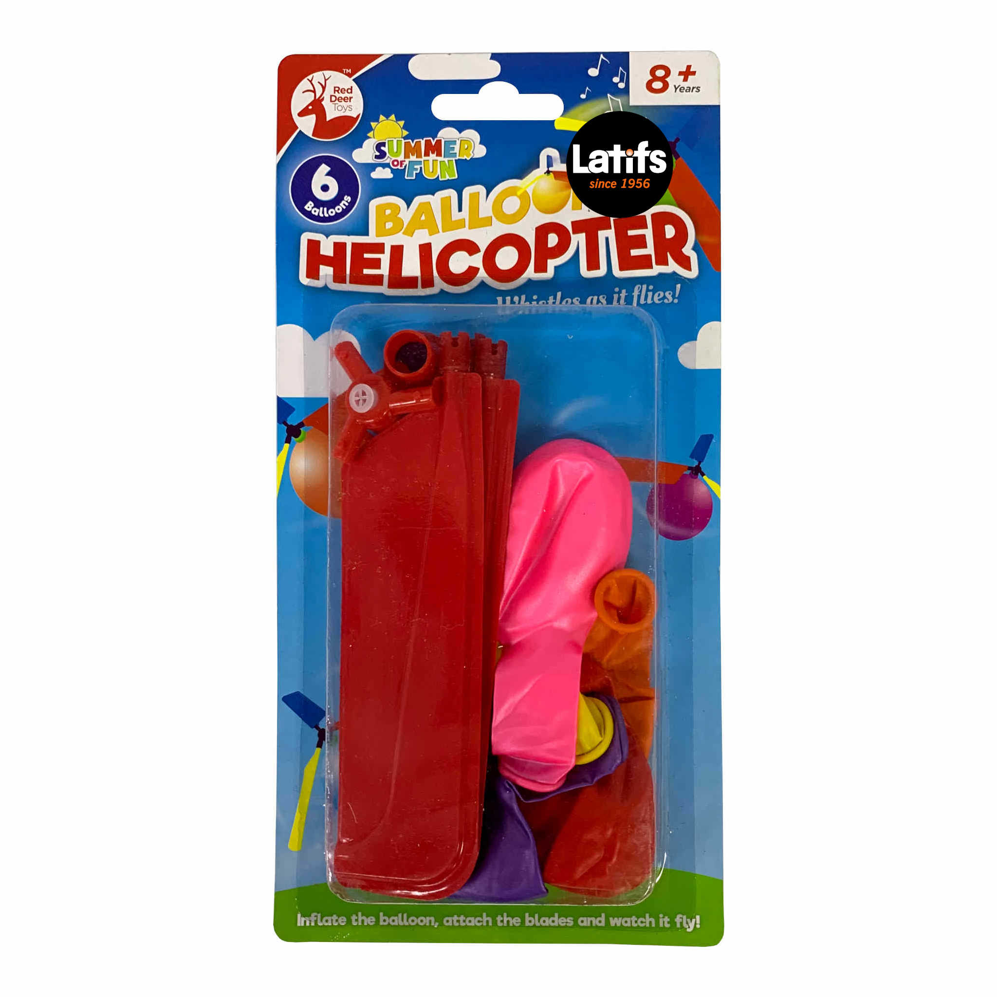 Balloon Helicopter With Six Balloons