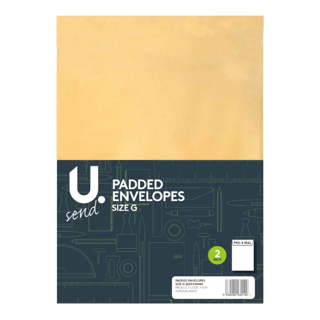 Padded Envelopes | Size G | 2 Pack