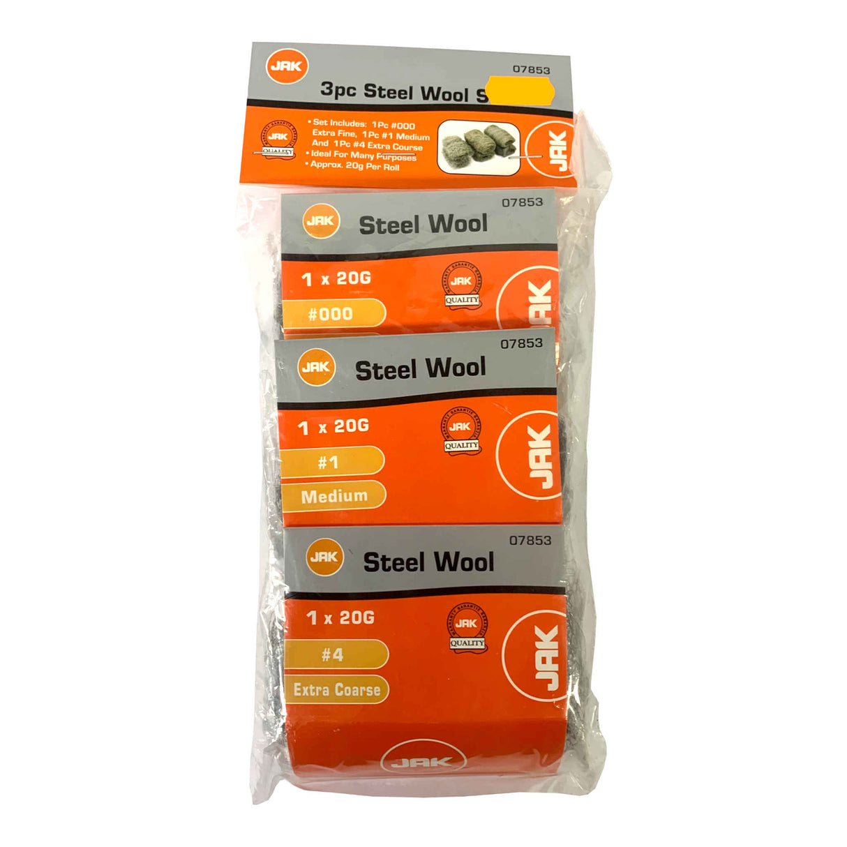 3 Steel Wool Set
