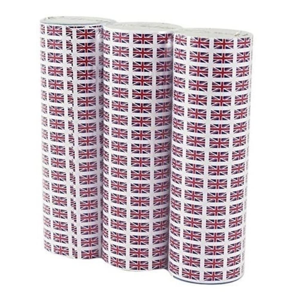 Union Jack Paper Streamers 4m x 7mm