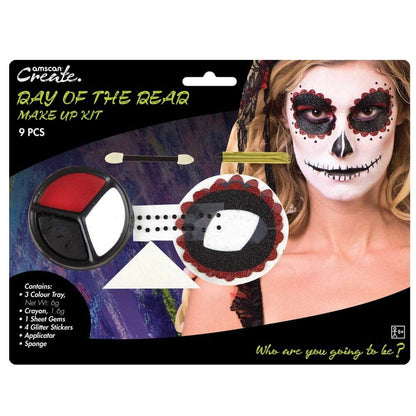 Day Of The Dead Makeup Kit | 9pcs