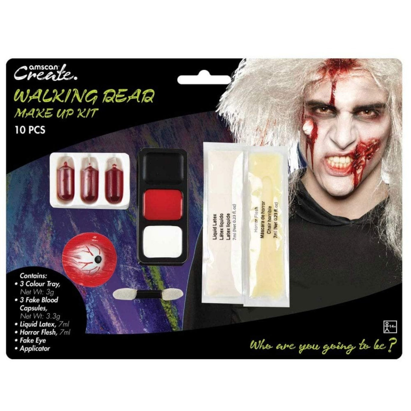 Walking Dead Make Up Kit | 10pcs