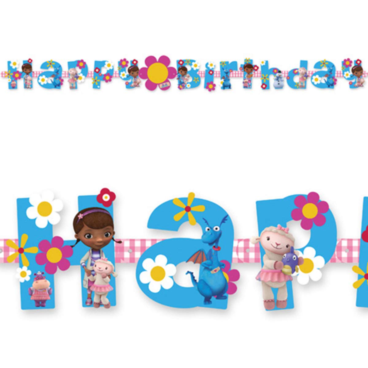 Disney Junior Doc McStuffins Age Letter Banner