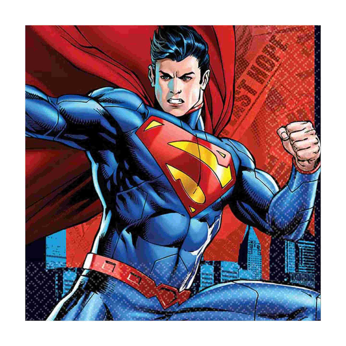 Luncheon Napkins | Superman | 2ply | 16 Pack