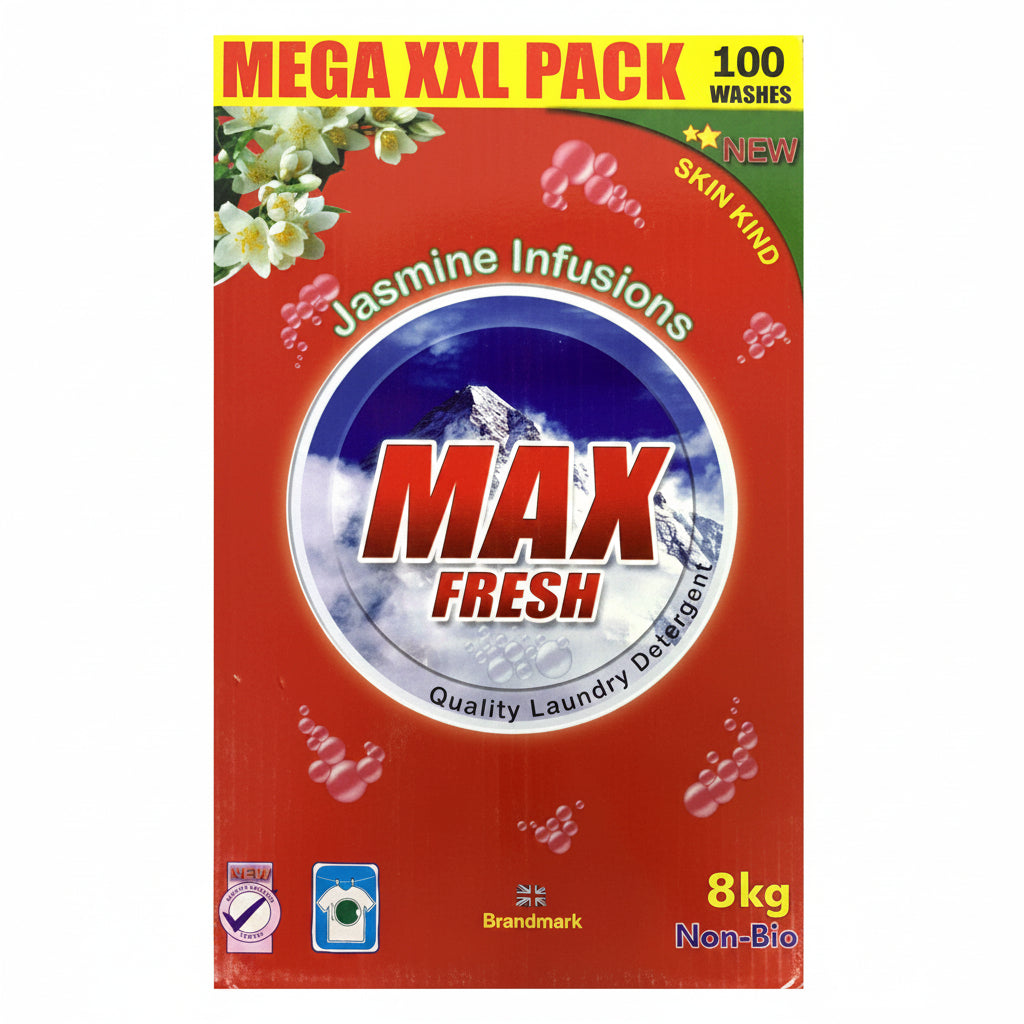 Max Fresh Washing Powder 100 Wash 8kg