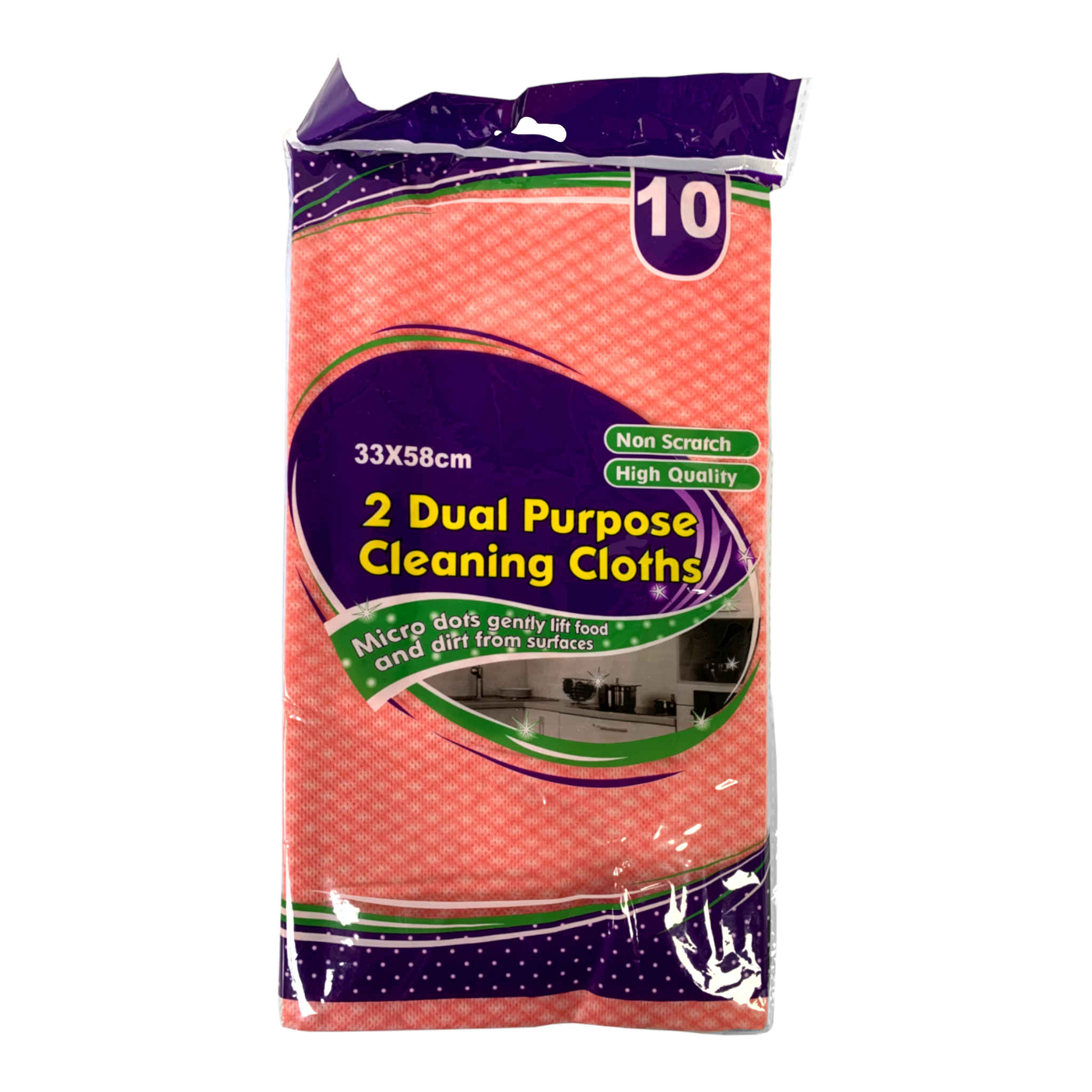 High Quality Cleaning Cloth | Dual Purpose | 10 Pack