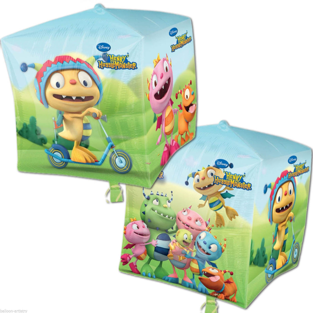 Disney Henry Hugglemonster Cubez Foil Balloon