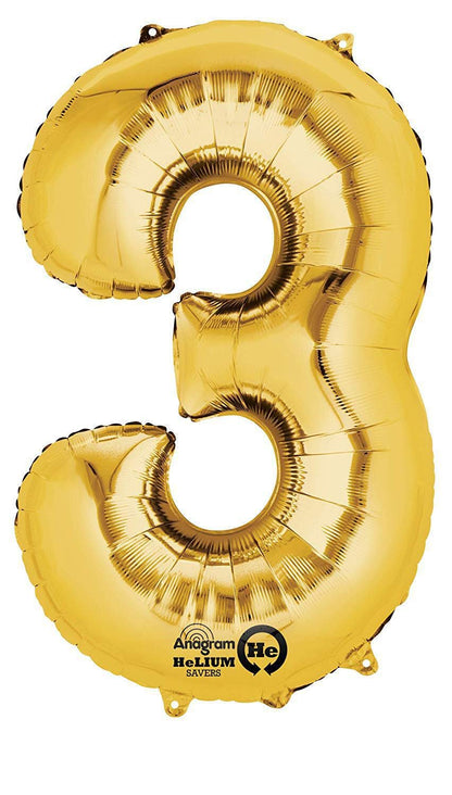 Number Age Foil Balloon
