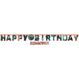 Happy Birthday Hyperscape Customizable Jumbo Letter Banner