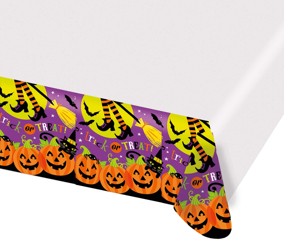 Witches Crew Plastic Table Cover  1.4x2.6m