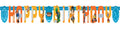 Rusty Rivets Happy Birthday Letter Banner
