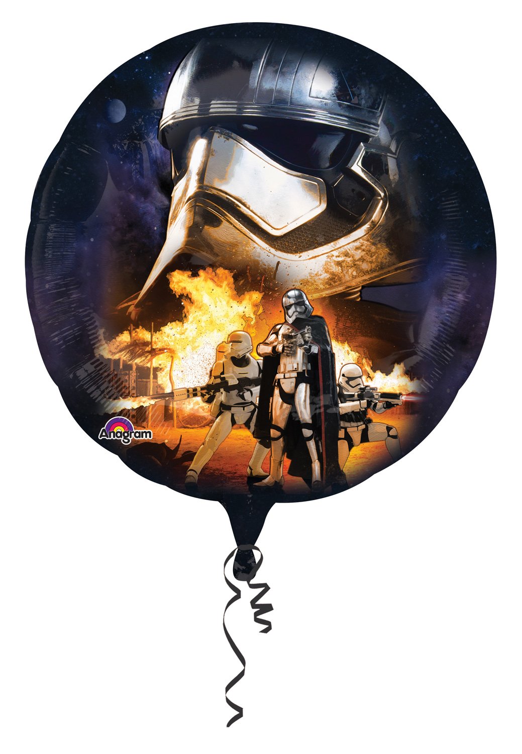 Disney Star Wars The Force Awakens The Dark Side Resistance X-Wing Foil Balloon 2 Sided | 32&quot;