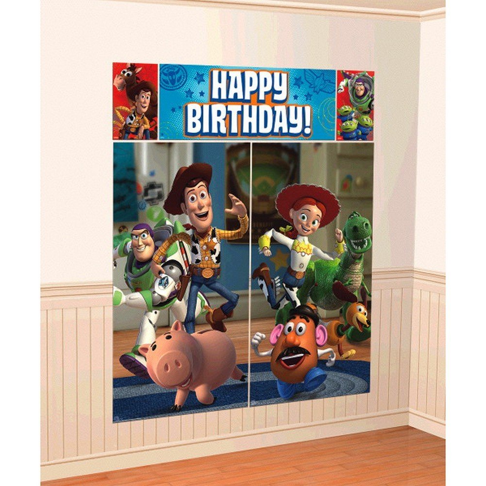 Disney Pixar Toy Story Scene Setter Wall Decorating Set