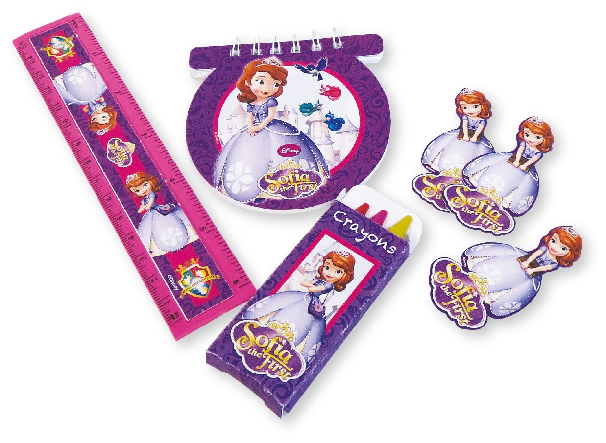 Disney Junior Sofia the First Party Favour Stationery Pack | 20 Piece