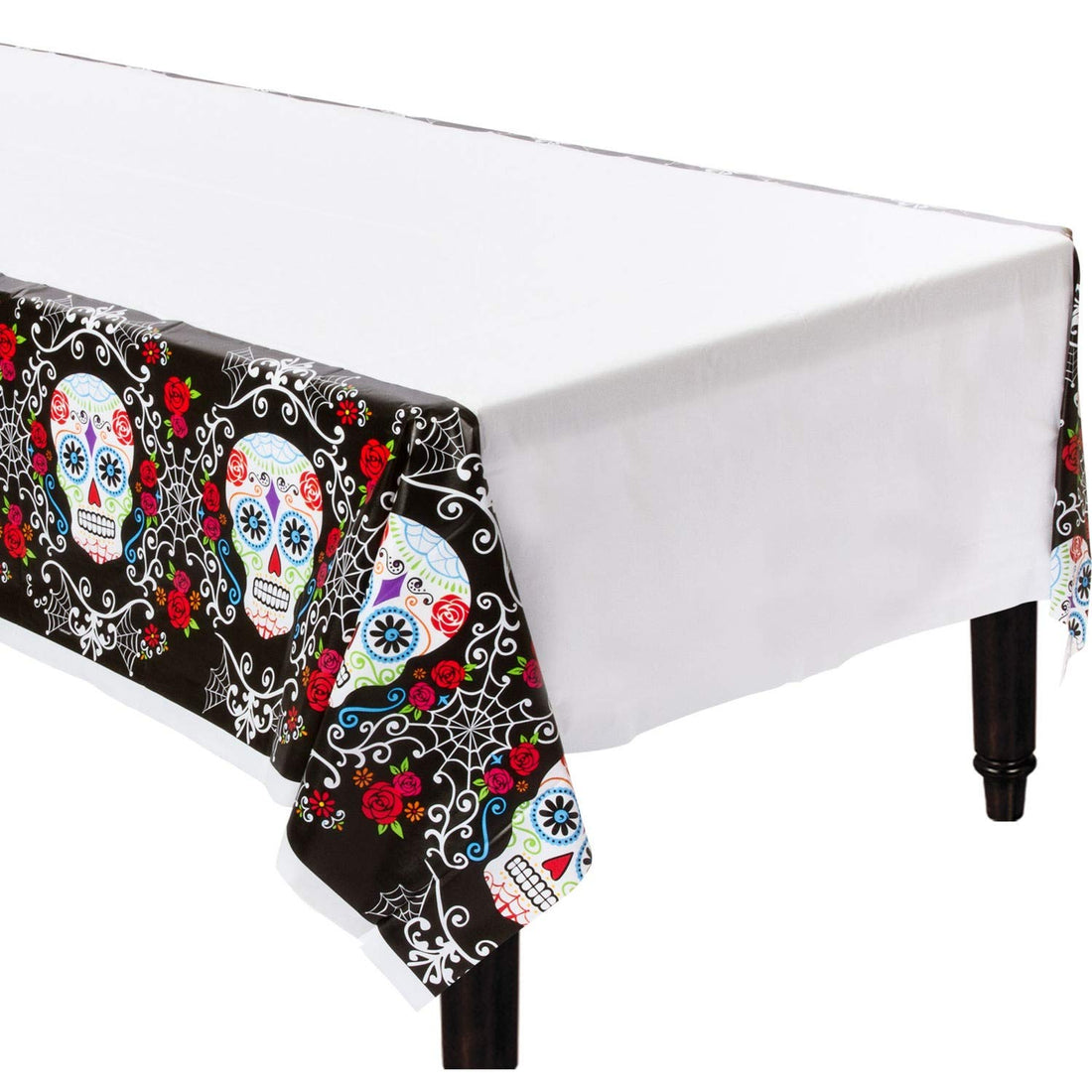 Day of The Dead Plastic Table Cover | 1.4x2.6 m