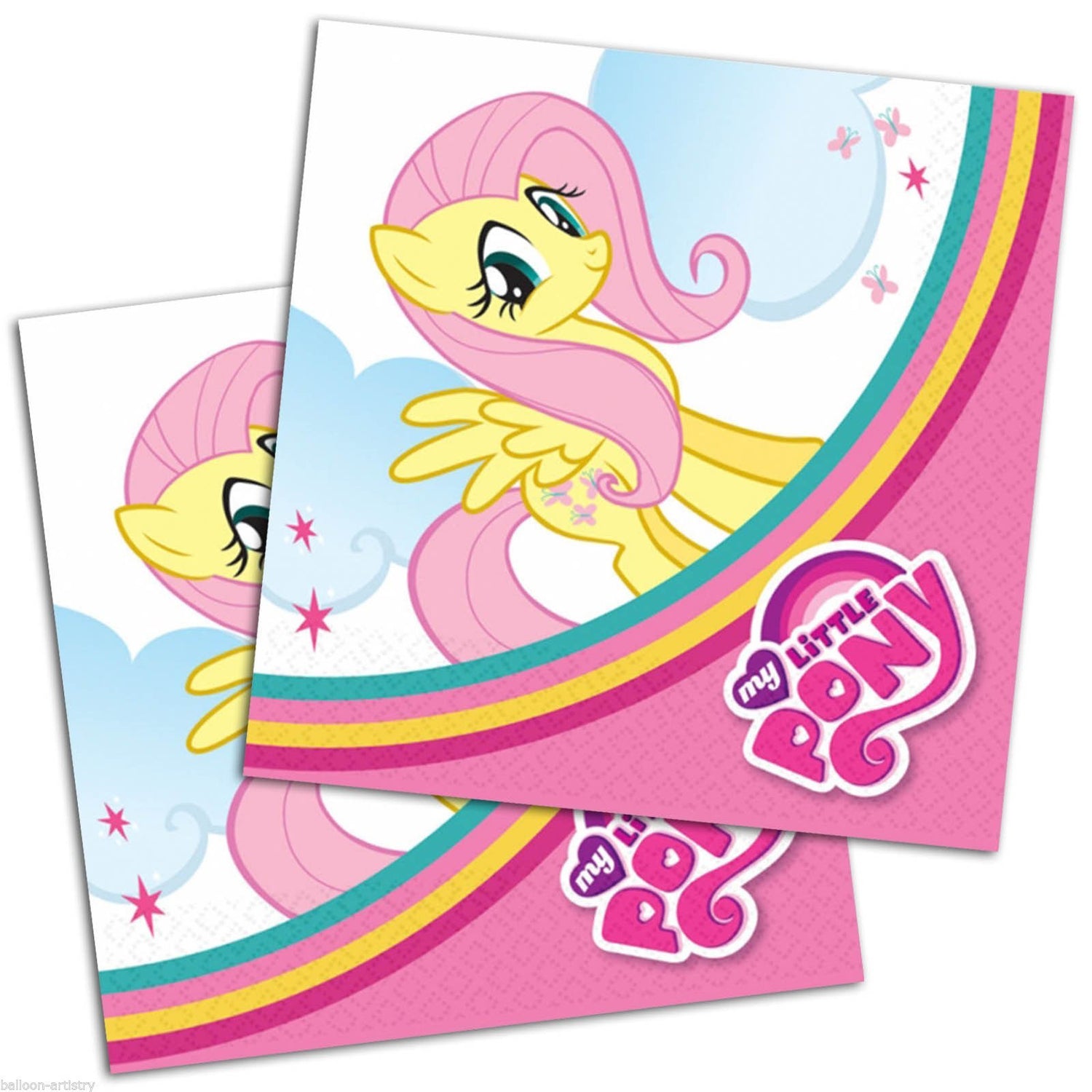 My Little Pony Luncheon Napkins 2ply | 33cm | 20pk