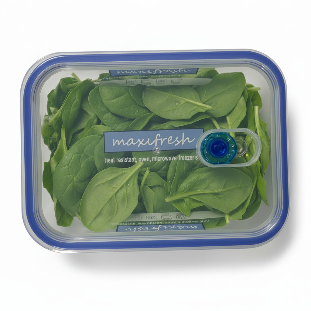 Vented Rectangular Airtight Storage Container 1 Litre