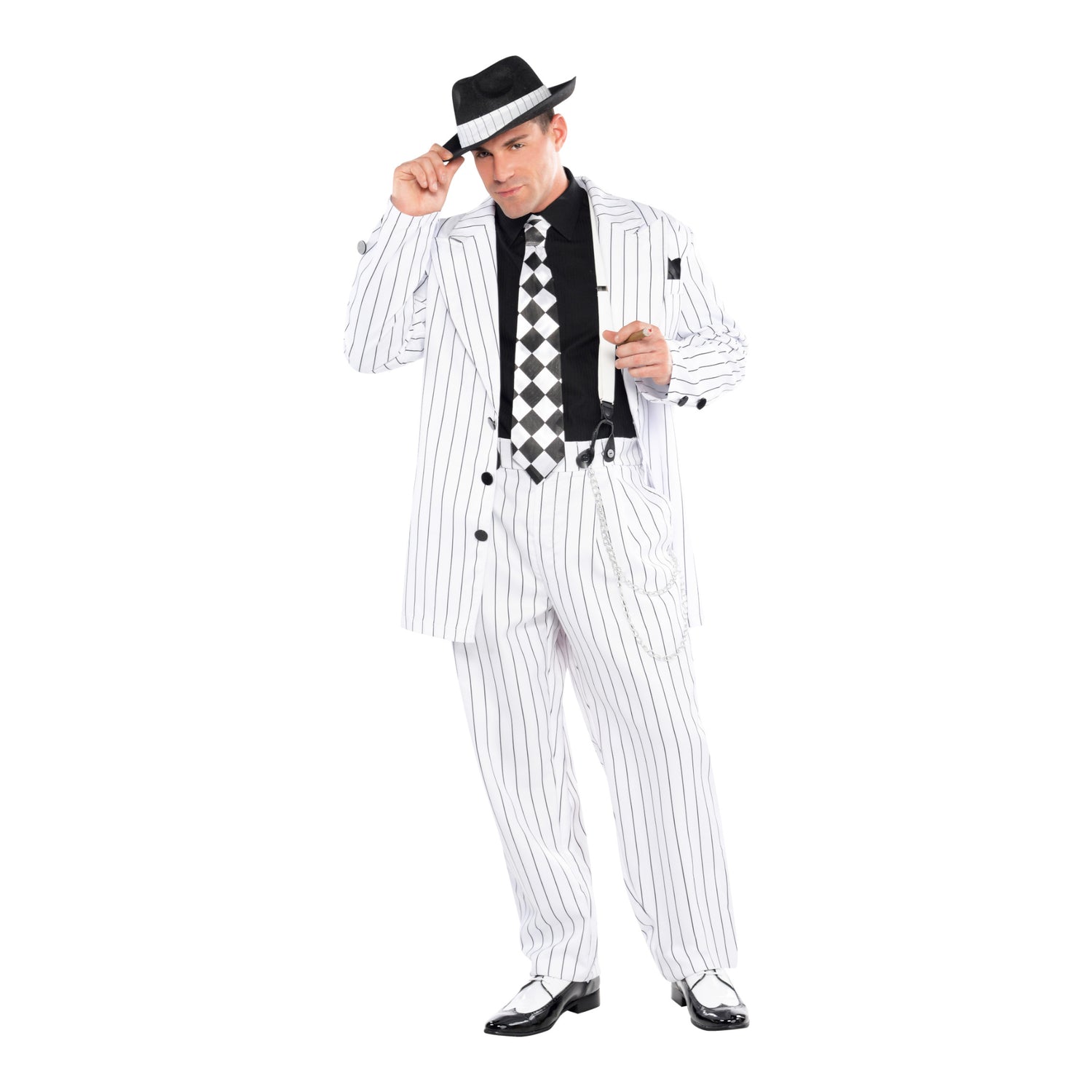Pinstripe Daddy Costume | Adult | One Size