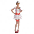 Ladies IV Nursing Costume with Matching Nurse Hat Adult Small