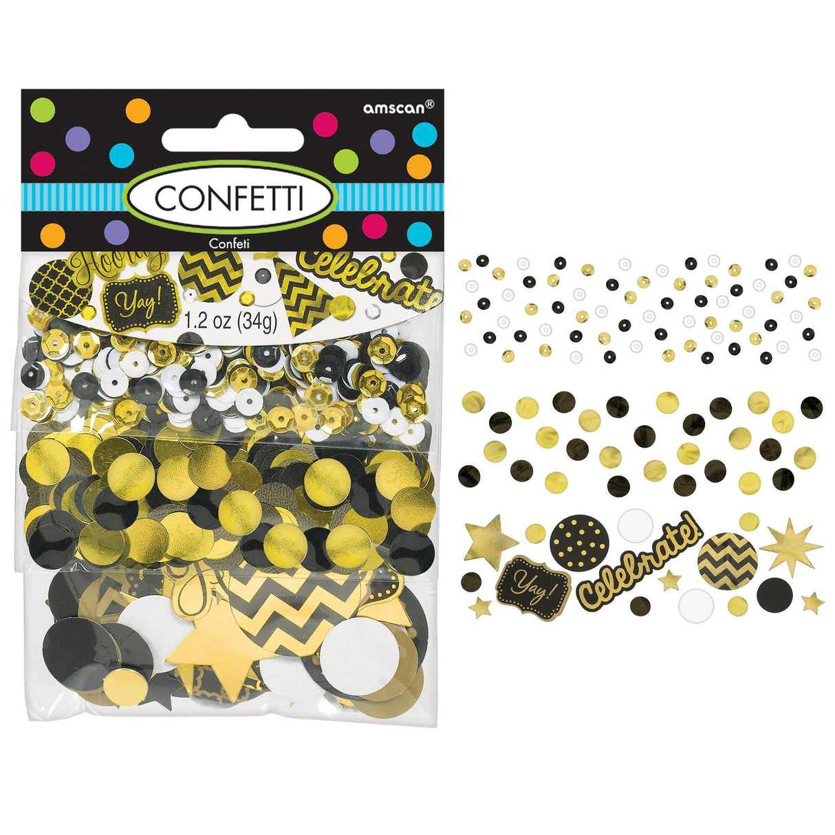 Gold Foil Confetti