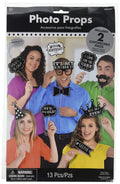 Chalkboard Birthday Photo Props 13 Pieces