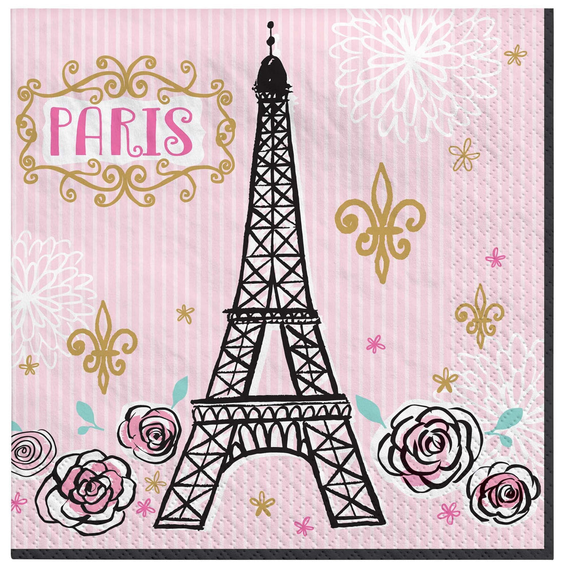 A Day in Paris Luncheon Napkins | 33cm | 16pk