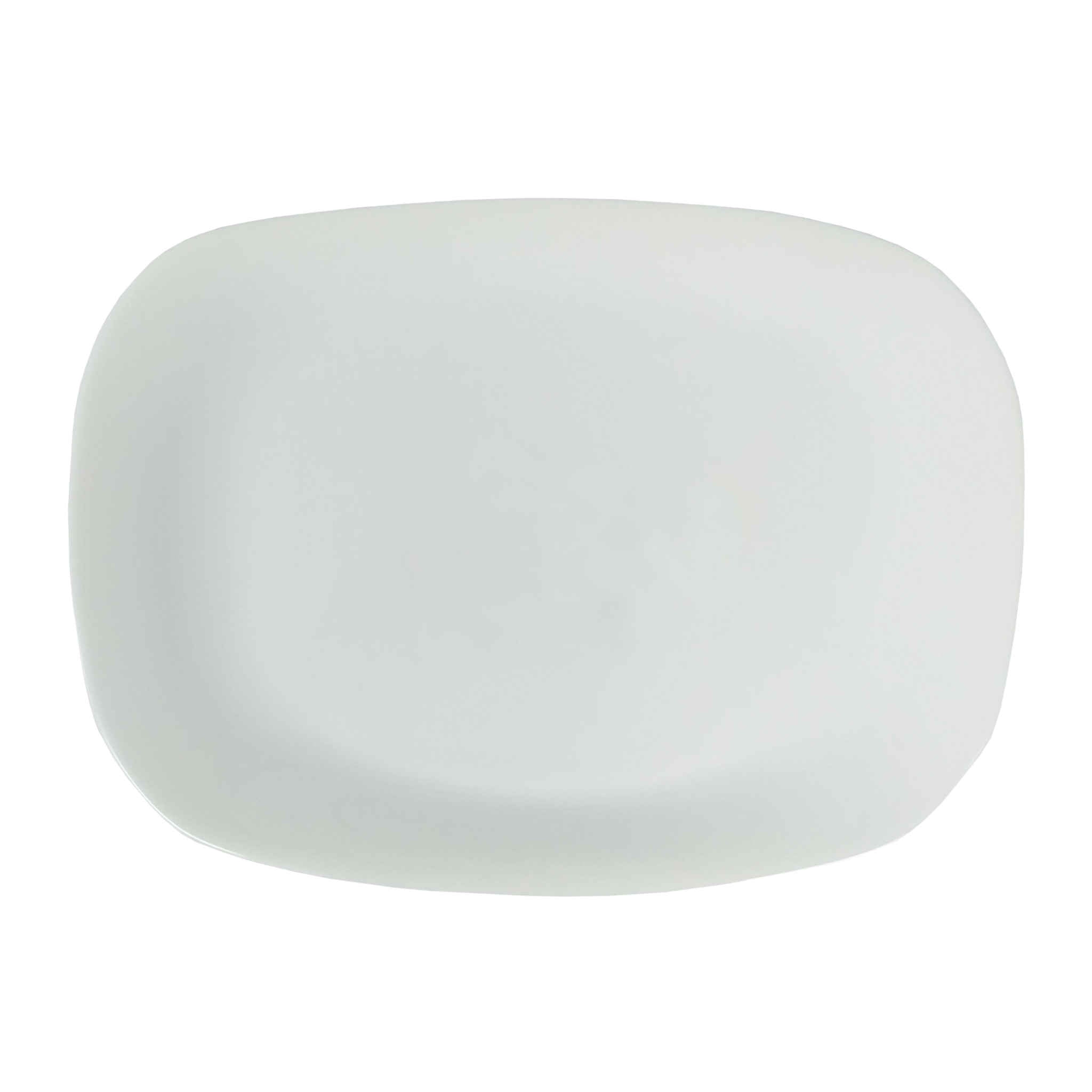 Parma Rectangular Plate | White | 28 x 20cm
